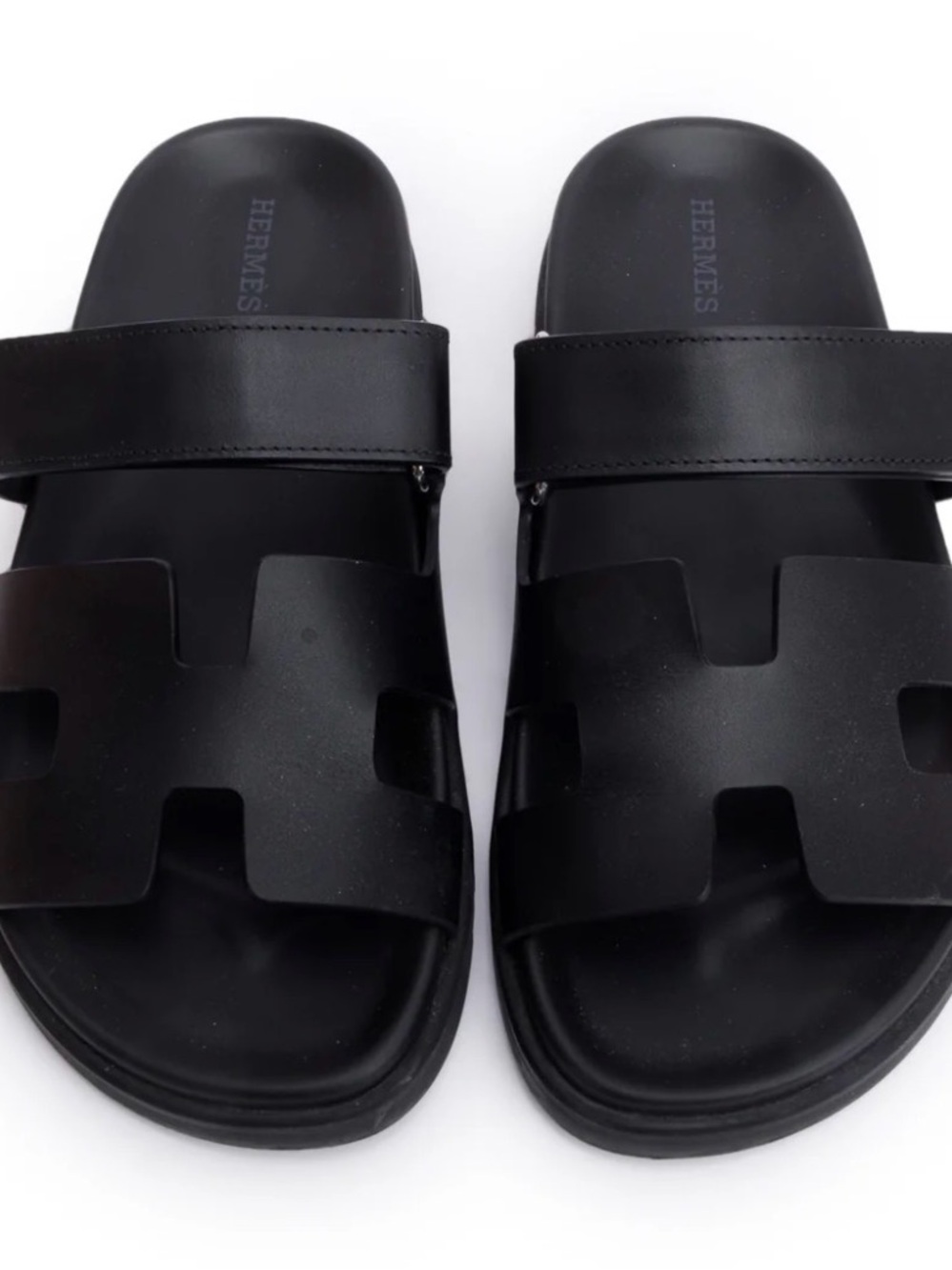 Black Slide Sandals